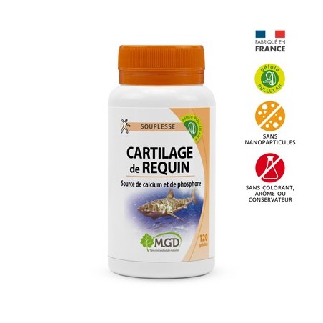 MGD cartilage de requin boite 120 gélules