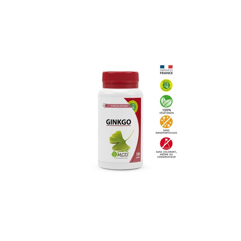 MGD ginkgo biloba boite 120 gélules