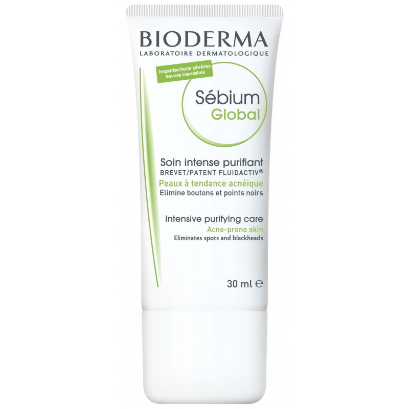 BIODERMA SEBIUM  global soin intense purifiant 30 ml