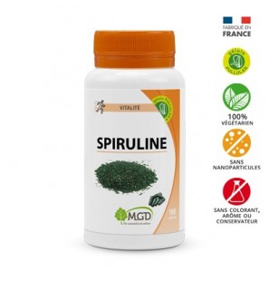 MGD spiruline | 100 gélules