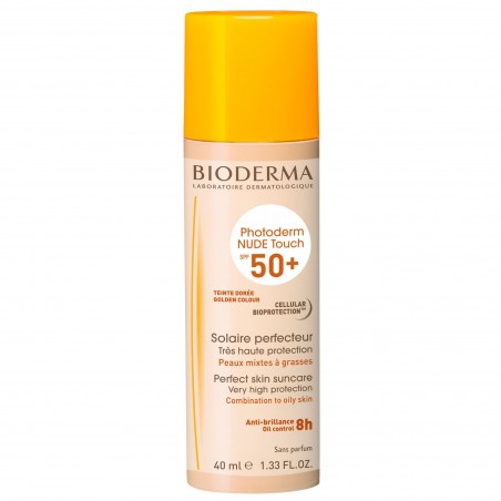 BIODERMA PHOTODERM nude touch teinte dorée spf50+ 40 ml