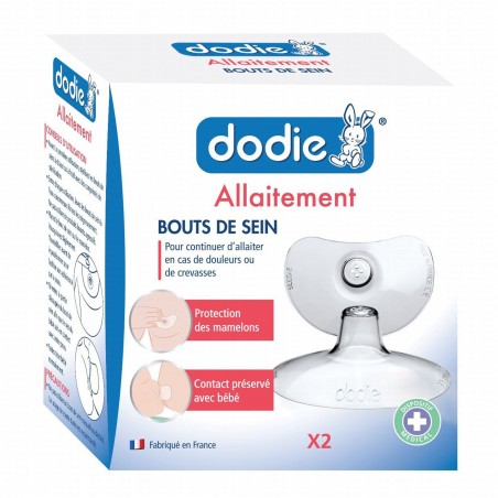 DODIE bouts de sein anatomique boite 2u