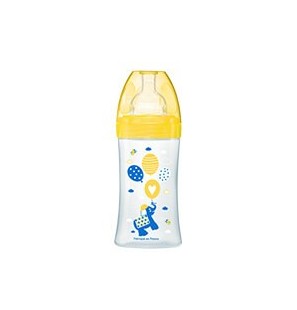 DODIE biberon sensation+ Jaune Éléphant 270 ml