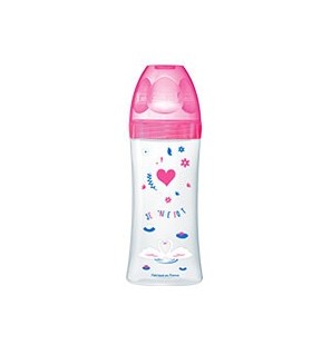 DODIE biberon sensation+ Fushia Cygne 330 ml