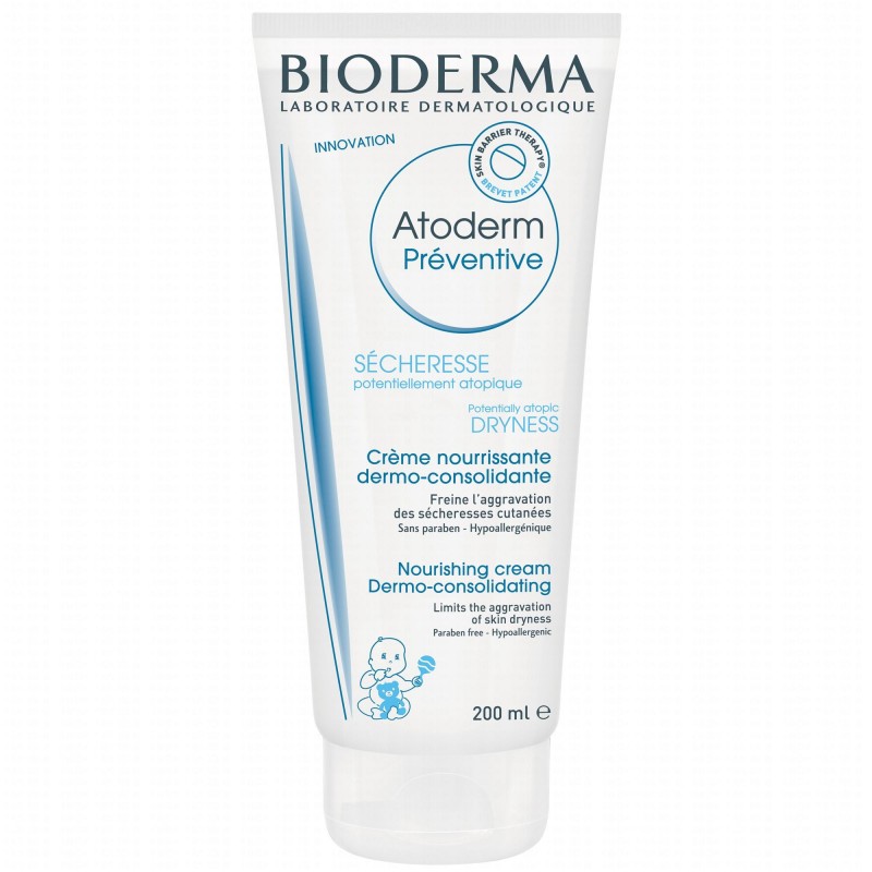 BIODERMA ATODERM préventive sécheresse crème nourrissante 200 ml