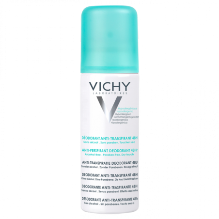 VICHY DEODORANT anti-transpirant 48H aérosol 125 ml