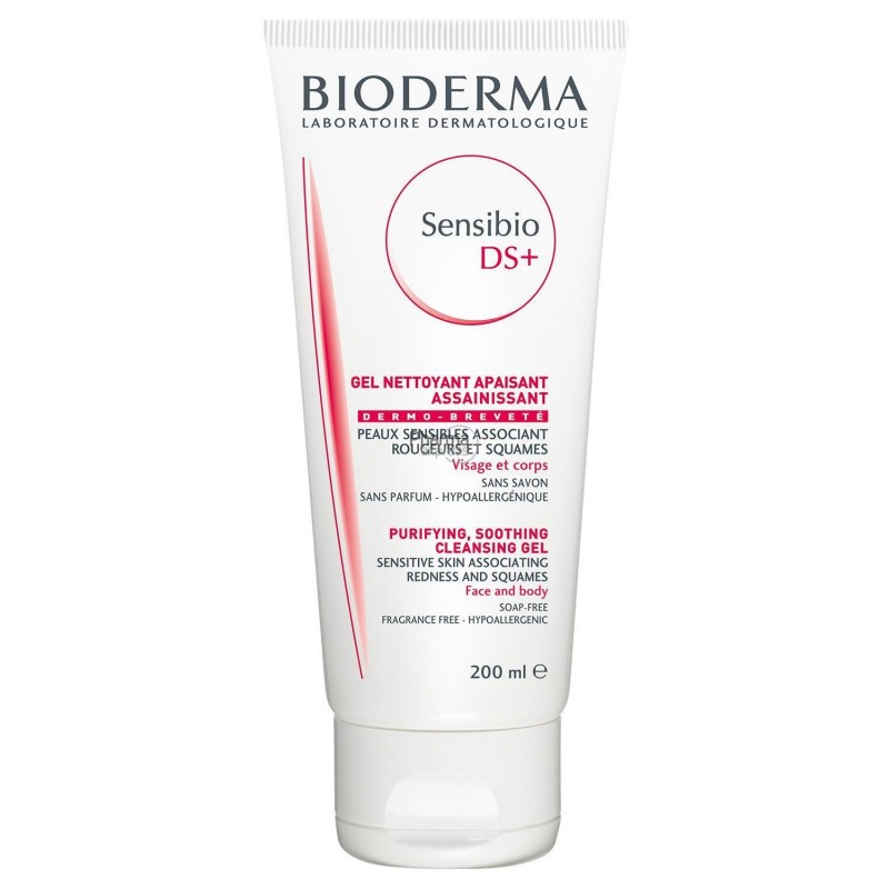 BIODERMA SENSIBIO DS+ gel nettoyant apaisant 200 ml