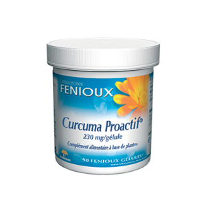 FENIOUX curcuma proactif | 200 gélules