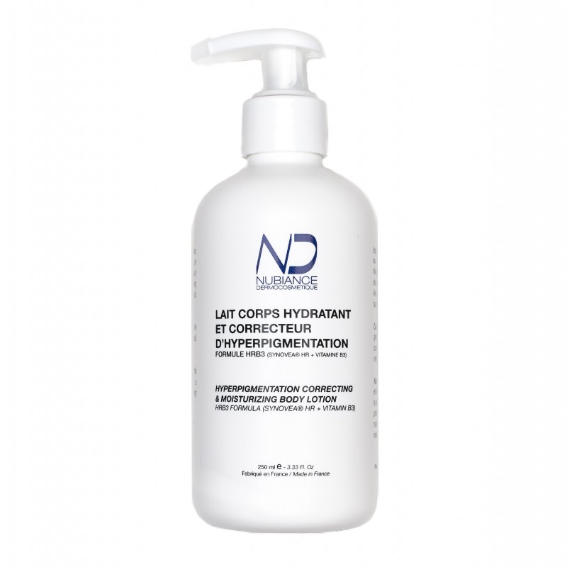 NUBIANCE lait corps et correcteur d'hyperpigmentation 250 ml