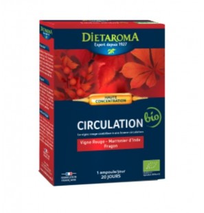 DIETAROMA CIRCULATION boite 20 ampoules