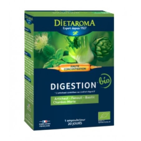 DIETAROMA DIGESTION BIO boite 20 ampoules