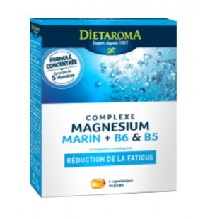 DIETAROMA Complexe Magnésium Marin +B6+B5 | 60 capsules