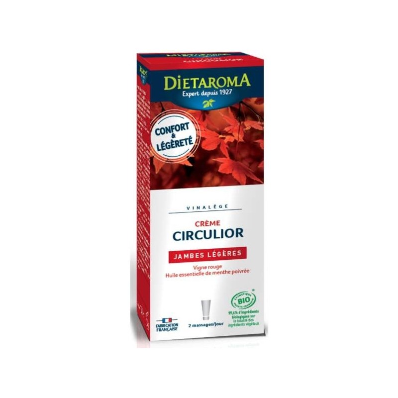 DIETAROMA VINALEGE crème Circulior 100 ml