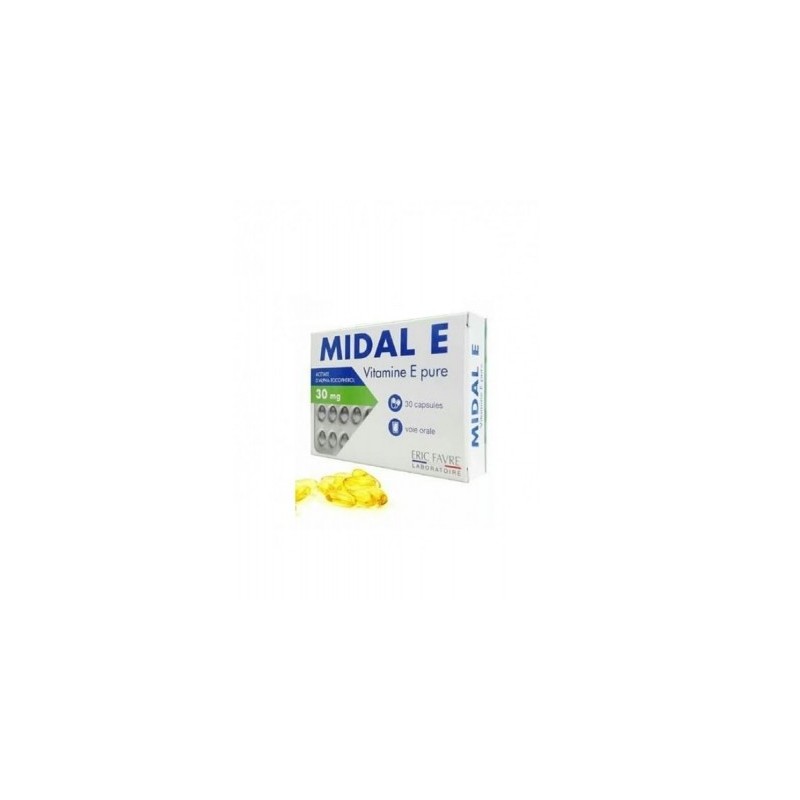 ERIC FAVRE midal E | 30 capsules