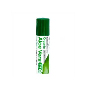DR ORGANIC ALOE VERA baume à lèvres 5.7 ml