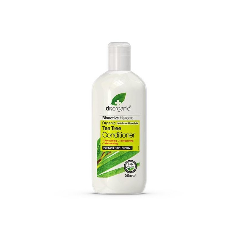 DR ORGANIC TEA TREE après shampooing 265 ml