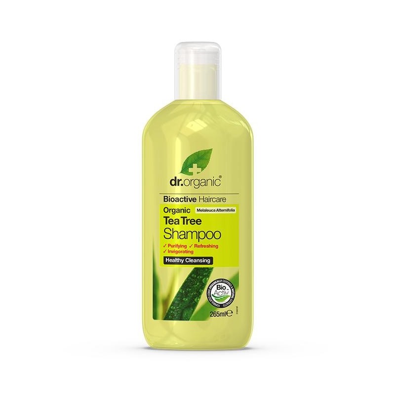 DR ORGANIC TEA TREE shampooing 265 ml