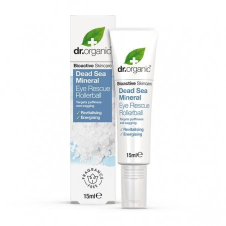 DR ORGANIC DEAD SEA  rollerball sauvetage yeux 15 ml