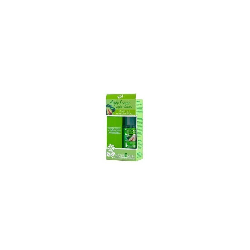 NATURE SOIN ARGASERUM extra-lissant à l'huile d'avocat 50 ml NATURE SOIN ARGASERUM extra-lissant à l'huile d'avocat 50 ml
