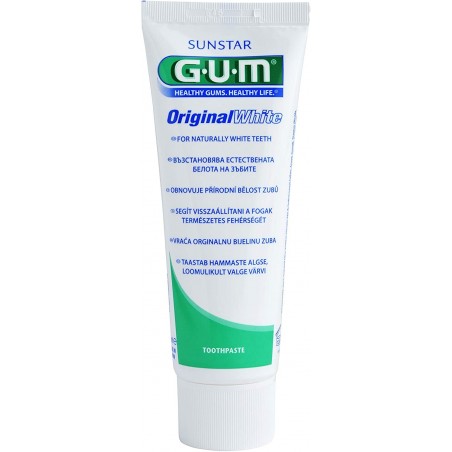 GUM ORIGINAL WHITE dentifrice 75 ml