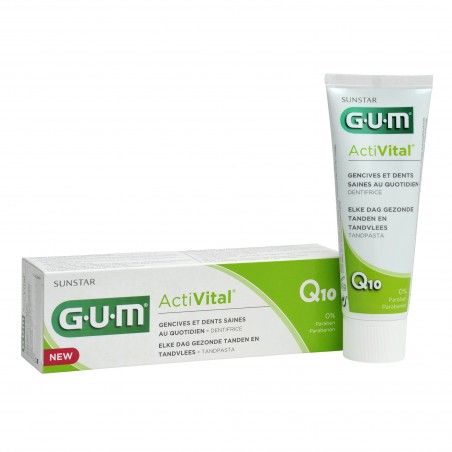 GUM ACTIVITAL Q10 dentifrice 75 ml