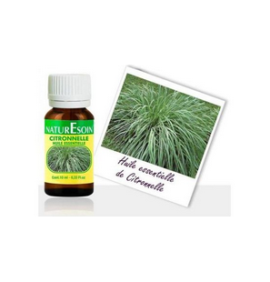 NATURE SOIN huile essentielle citronnelle 10 ml