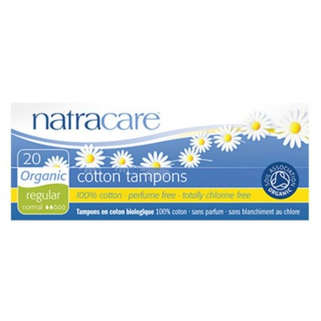 NATRACARE tampons organic régular Normal boite 20