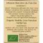 JARDIN BIO BIEN ÊTRE DU FOIE infusion | 20 sachets