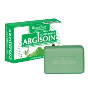 NATURE SOIN ARGISOIN savon doux à l'argile verte 125 g
