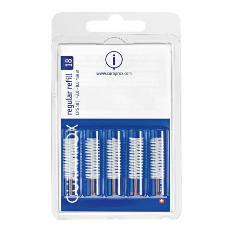 CURAPROX brossettes REGULAR REFILL 18