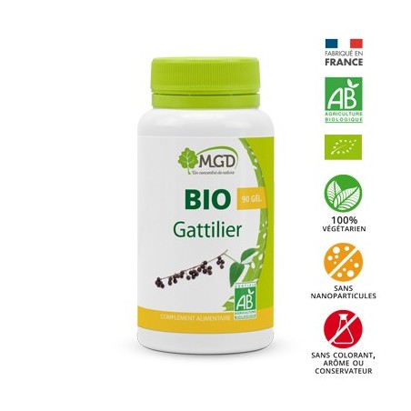 MGD bio gattilier boite 90 gélules