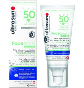 ULTRASUN FACE minéral ultra-light spf 50+ (40ml)