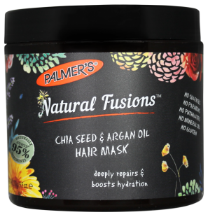 PALMER'S NATURAL FUSIONS masque capillaire aux graines de Chia et huile d'argan