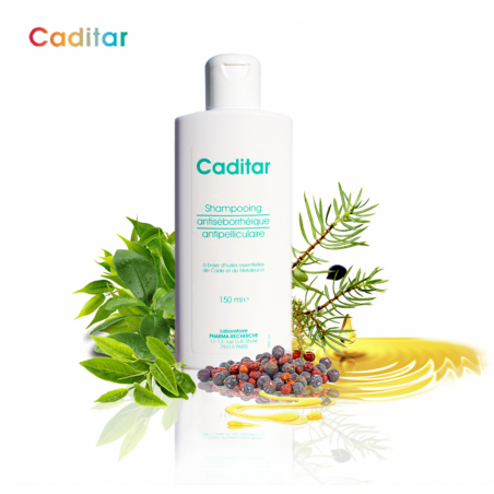 CADITAR shampooing anti-pelliculaire anti-séborrhéique 150 ml