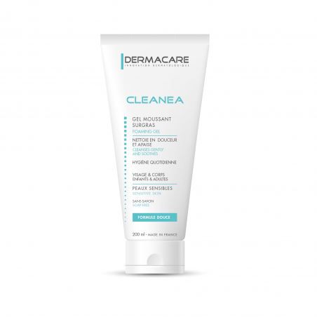 DERMACARE CLEANEA gel moussant surgras | 200 ml