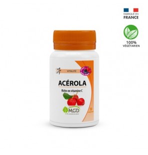 MGD Acérola Fruits Rouges boite 30 comprimés