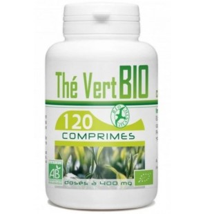 GPH DIFFUSION Thé Vert BIO 400 mg | 120 comprimés