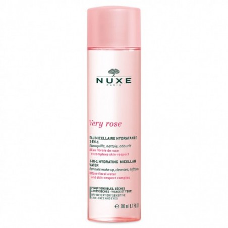 NUXE Very Rose Eau Micellaire Hydratante 3-en-1 200ML