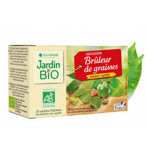 JARDIN BIO BRÛLEUR DE GRAISSES infusion | 20 sachets