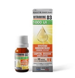 ERIC FAVRE Vitamine D3 goutte | 20 ml