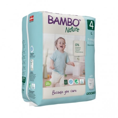 BAMBO NATURE culote d'apprentissage T4 (7-14KG) | 20 u