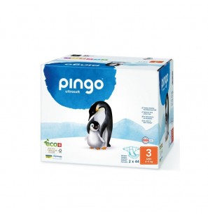 PINGO Midi Jumbo Taille 3 (4-9kg) couches | 2*44 u