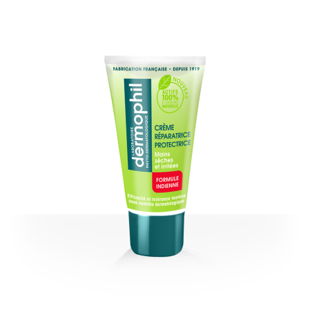 DERMOPHIL crème Mains réparatrice Formule Indienne 75 ml