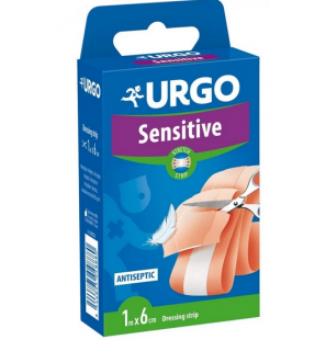 URGO Sensitive Pansement 1M*6CM