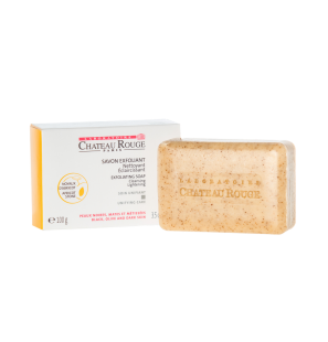 CHATEAU ROUGE- Savon exfoliant nettoyant et eclaircissant 100g