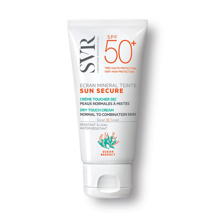 SVR SUN SECURE écran minéral teinté spf50+ peaux normales à mixtes | 50 ml