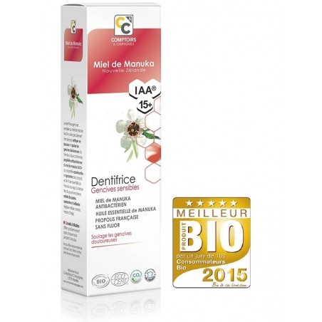 COMPTOIRS & COMPAGNIES MANUKA dentifrice Gencives Sensibles BIO 75 ml