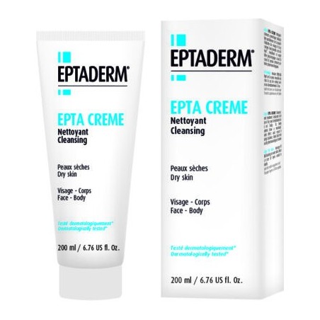 EPTADERM EPTA crème nettoyante Peau sèche 200 ml