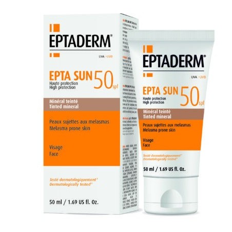 EPTADERM EPTA SUN écran minéral spf 50+ (40ml)