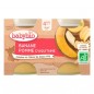 BABYBIO BANANE & POMME Petits pots de fruits | 2 x 130 G